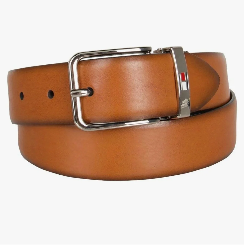 NWT Boy's Tommy Hilfiger Reversible Leather Belt